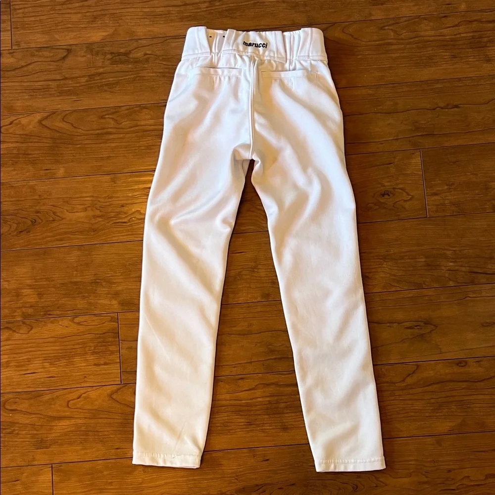 Kids' Classic White Used Baseball Pants - Picture 3 of 5